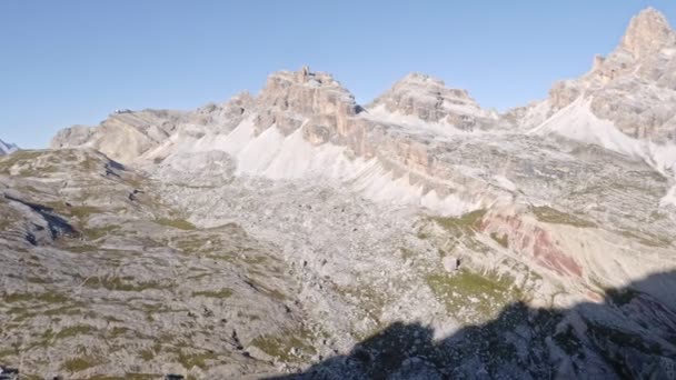 Alpesi Táj Dolomitokban Tofane Group Olaszország Európa — Stock videók