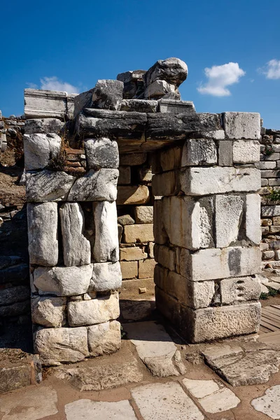 Selcuk, archeologické fragment církve, Turecko — Stock fotografie