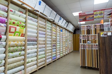 Grjazi, Rusya - 11 Ağustos 2016. mağaza inşaat malzemeleri - Prorab