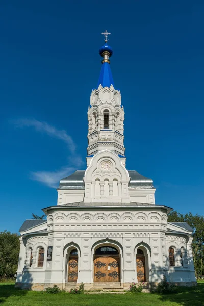 리페츠크, 러시아-8 월 10.2016. 교회의 세인트 드미트리 Solunsky 마 Korobovka에서 — 스톡 사진