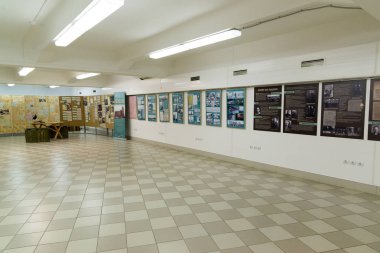 Volgograd, Rusya - 02 Kasım 2016. Bellek Müzesi-yer esaret faşist Mareşal Paulus II