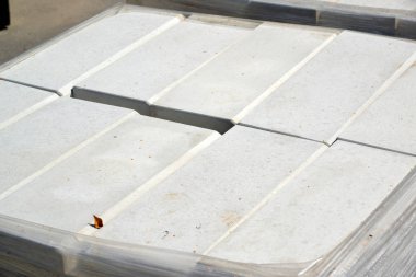 curbstone polietilen paket içinde