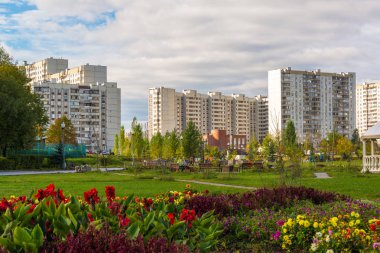 Çiçekler, Moskova, Rusya ile uyku alanı