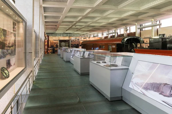 Moscow, Russia - March 11.2017. Museums of the Moscow Railway — Stock Photo, Image