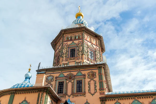 彼得和保罗大教堂在喀山，鞑靼斯坦共和国，俄罗斯 — 图库照片