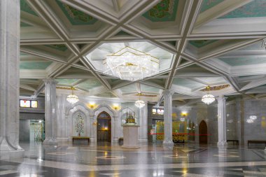 Kazan, Rusya Federasyonu - Mart 26.2017. İç Kul Şerif Camii