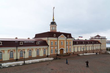 Kazan, Rusya Federasyonu. Ana top mahkeme Binası Kremlin