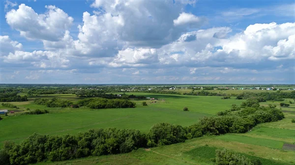 Top campo viev en Rusia —  Fotos de Stock