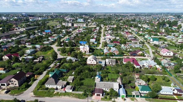 Lipetsk Oblastı Rusya'da Gruazy şehrin Üstten Görünüm