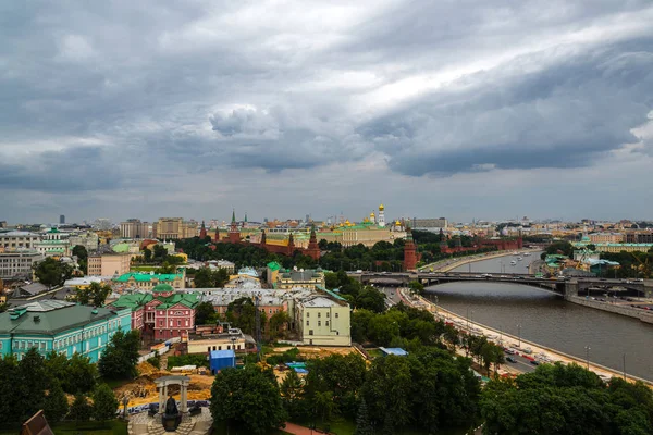 View of Kremlin and the River Moscow, Russia — Stock Photo, Image