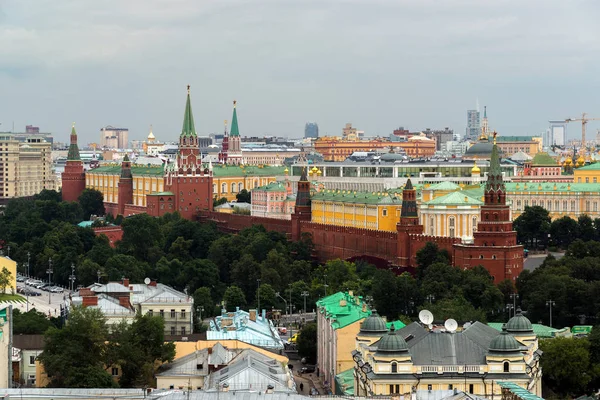 Vista superior del Kremlin de Moscú, Rusia —  Fotos de Stock