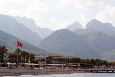 Kemer, Turkey - 06.20.2014. View resort Coast