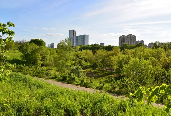 Levoberezhny çevre dostu bölge Khimki City, Rusya Federasyonu