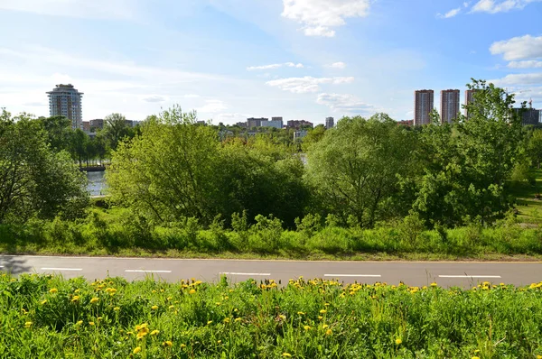 Levoberezhny çevre dostu bölge Khimki City, Rusya Federasyonu
