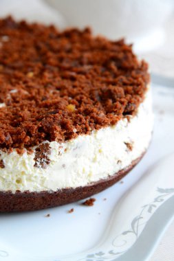 Ekşi Krem yapılmış ev yapımı kek