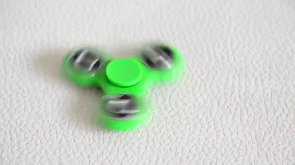 Spinner verde în mișcare — Videoclip de stoc