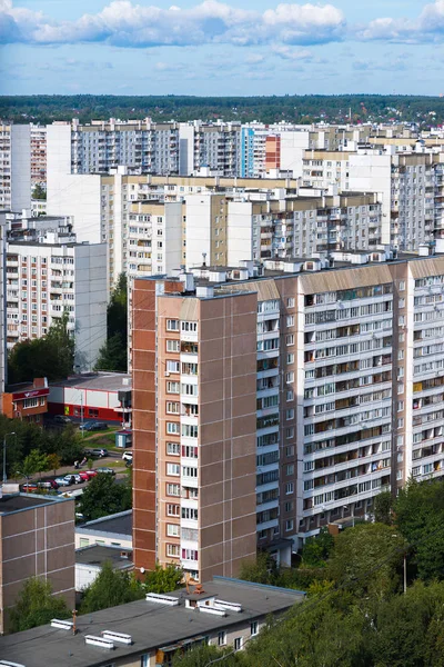 Moskwa, Rosja - 20 września. 2017. Zelenograd miasta jest sypialny — Zdjęcie stockowe