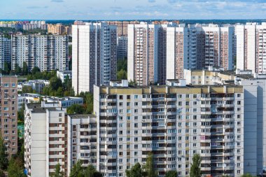 Zelenograd alan Moskova Rusya'nın uyku-