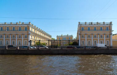 St. Petersburg, Rusya Federasyonu - Haziran 04.2017. Müze-Emlak yetkisiyle. Setin Fontanka Nehri'nin, 118.