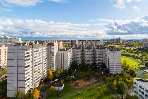 16 microdistrict Zelenograd City, Moskova, Rusya — Stok fotoğraf