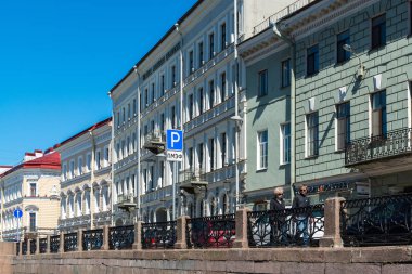 St. Petersburg, Rusya - 4 Haziran 2017. Hotel Kempinski Yusupov 22