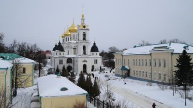 Dmitrov, Rusya Federasyonu - 10 Mart. 2018. Müzesi-rezerv Dmitrovsky Kremlin
