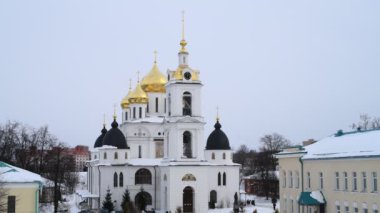 Dmitrov, Rusya Federasyonu - 10 Mart. 2018. Müzesi-rezerv Dmitrovsky Kremlin