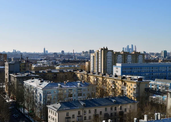 Distrito Administrativo Sur de Moscú, Rusia . — Foto de Stock