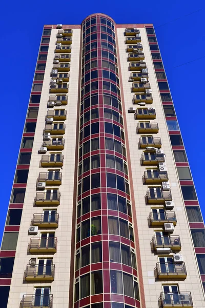 Moskou, Rusland - 24 maart. 2018. Dubrovskaja Sloboda - wooncomplex in Southport District — Stockfoto