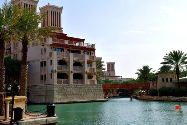 Madinat Jumeirah - hotel complex and market in Dubai, UAE