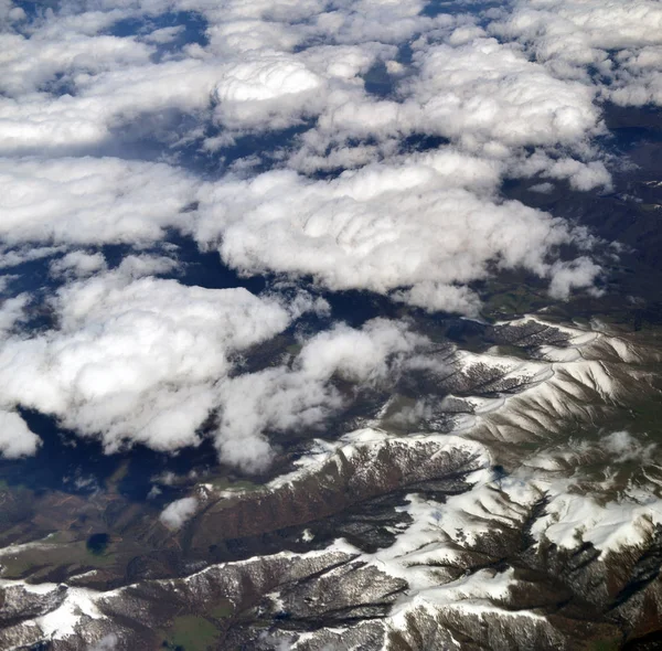 Caucasus Mountains from above — Stock Photo, Image