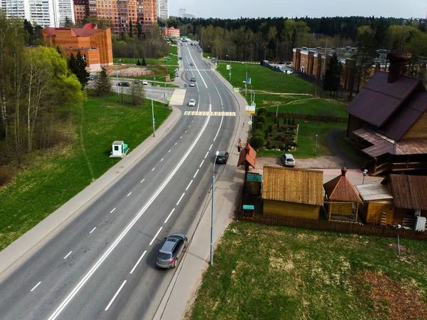 झेलेनग्राड प्रशासकीय जिल्हा मॉस्को, रशिया मध्ये फिलारेटोव्हस्काया रस्त्यावर — स्टॉक फोटो, इमेज