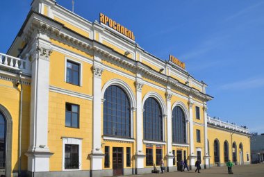 Rusya, Yaroslavl - Mart 30.2016. Yaroslavl tren istasyonu