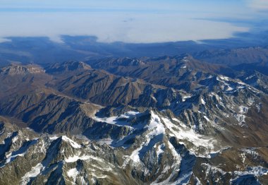 Rusya 'daki Kabardino-Balkarian High Mountain State Reserve. Kafkas Dağları