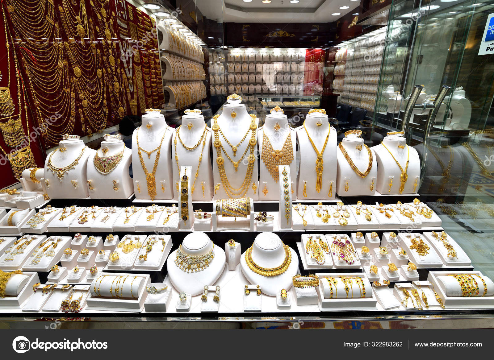 Gold store selling shop