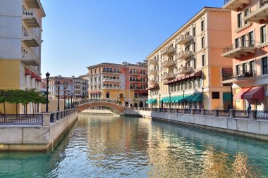 Qanat Quartier Doha, Katar 'daki Pearl Island' da