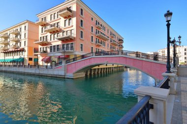 Qanat Quartier Doha, Katar 'daki Pearl Island' da