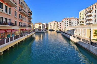 Qanat Quartier Doha, Katar 'daki Pearl Island' da