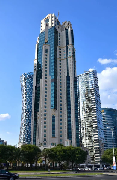 Doha, qatar - 24. Nov. 2019. staatsanwaltschaft turm auf himmelhintergrund — Stockfoto