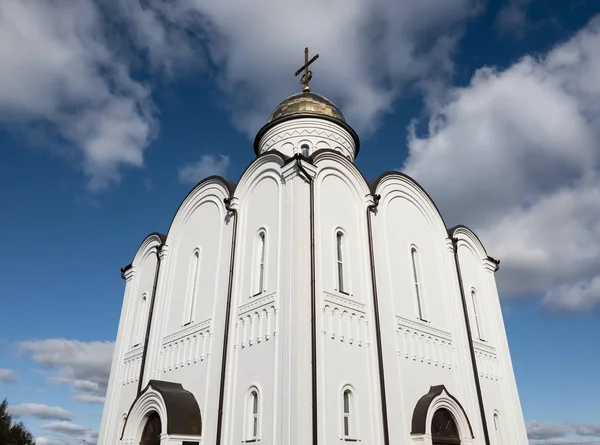 Die Kirche des heiligen rechten Fürsten Alexander Newski in zelenograd. Moskau, Russland — Stockfoto