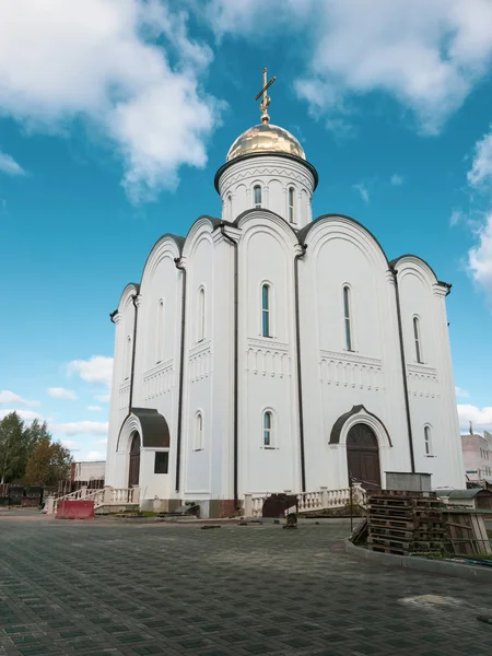 Die Kirche des heiligen rechten Fürsten Alexander Newski in zelenograd. Moskau, Russland — Stockfoto