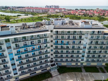 Sochi, Rusya - 31 Mayıs. Adler 'deki Sochi Park Oteli 2019 numara.