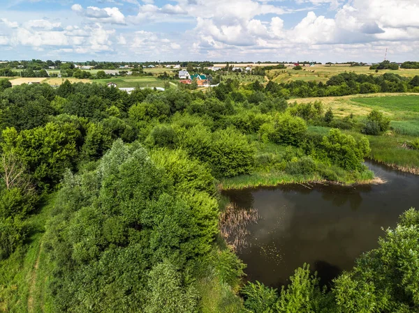 Paysage Estival Pittoresque Russie Hauteur — Photo