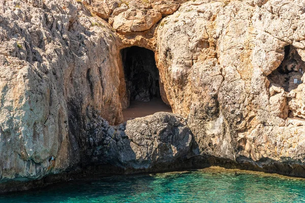 Ikonen Der Höhle Der Blauen Lagune Zypern — Stockfoto