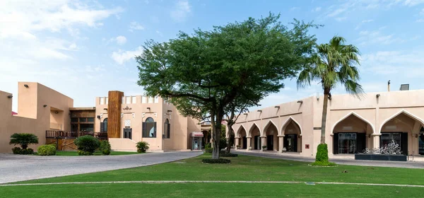 Doha Qatar Novembro 2019 Forma Geral Vila Cultural Katara — Fotografia de Stock