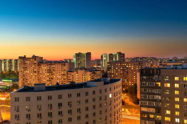 Beautiful Sunset Moscow Russia — Stock Photo, Image