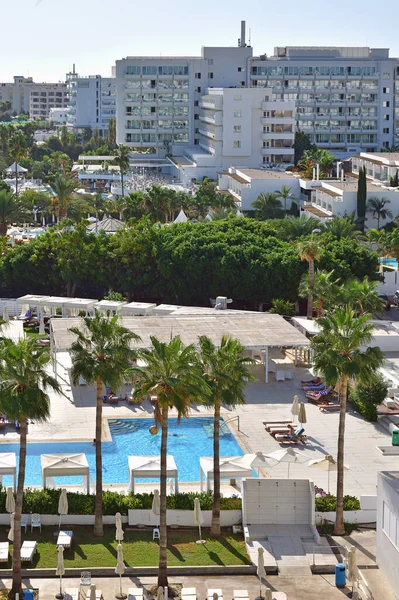 Protaras Cypr Października 2019 Rok Hotele Kurorcie Protaras — Zdjęcie stockowe