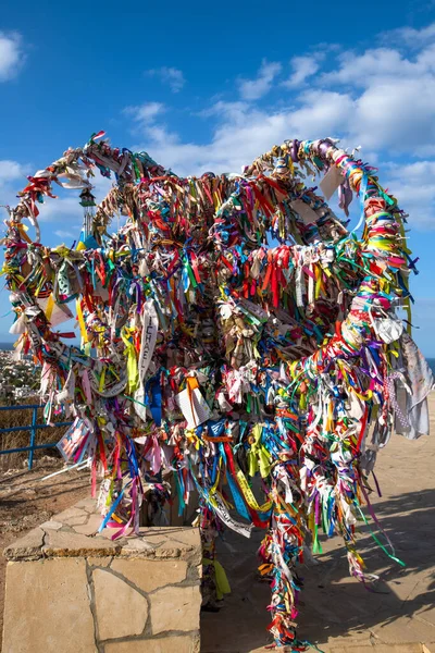 Protaras Cyprus Oct 2019 Wish Tree Temple Nicholas — Stock Photo, Image