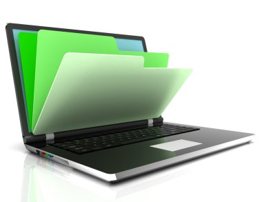 veritabanı - laptop ve Klasörler dosyasında