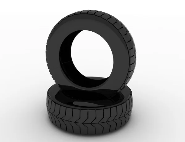 Tire concept. 3D-gerenderde afbeelding — Stockfoto